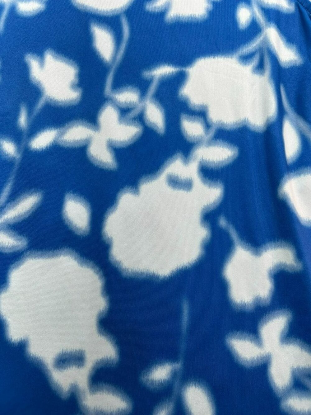 G/Fore Mens Floral Print Polo Shirt Blue XL UPF 50+ Lightweight Performance Golf - Picture 5 of 5